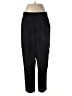 BCBGMAXAZRIA Solid Black Casual Pants Size M - photo 1