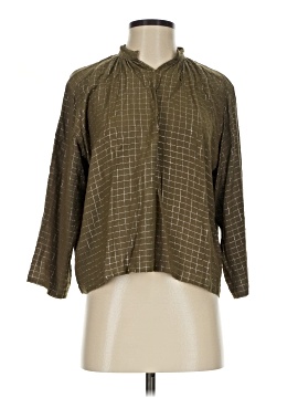 Apiece Apart 3/4 Sleeve Button Down Shirt