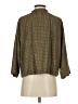 Apiece Apart Tweed Brown 3/4 Sleeve Button-Down Shirt Size 0 - photo 2