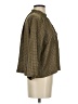 Apiece Apart Tweed Brown 3/4 Sleeve Button-Down Shirt Size 0 - photo 4