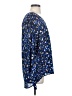 Trina Turk Animal Print Blue Blouse Size S - photo 4