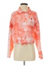 Champion 100% Polyester Tie-dye Orange Jacket Size S - photo 1