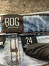 BDG Stripes Blue Jeans Size 24 waist - photo 7