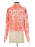 Champion 100% Polyester Tie-dye Orange Jacket Size S - photo 2