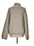 H&M Solid Gray Turtleneck Sweater Size L - photo 2