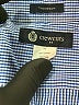 Crewcuts Outlet 100% Cotton Checkered-gingham Blue Long Sleeve Button-Down Shirt Size 10 - photo 3