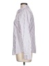 Talbots 100% Cotton Stripes White Long Sleeve Button-Down Shirt Size 10 - photo 5