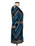 Flying Tomato 100% Polyester Graphic Blue Cocktail Dress Size L - photo 4