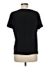 Talbots Black Short Sleeve Top Size Med Petite - photo 2