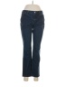 Ann Taylor Factory Chevron-herringbone Blue Jeans Size 8 (petite) - photo 1