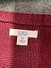 Croft & Barrow Solid Burgundy Pullover Sweater Size 2X - photo 7