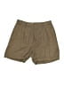Mark Shale Solid Brown Khaki Shorts Size L (estimated) - photo 1