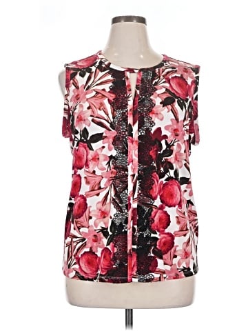 Karl Lagerfeld Paris Sleeveless Blouse (view 1)