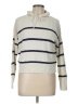 C&C California Stripes Ivory Pullover Sweater Size L - photo 1