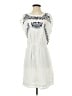 Violeta by Mango White Casual Dress Size XS - photo 1