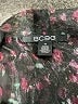 BCBG 100% Polyester Floral Black Cocktail Dress Size 14 - photo 7