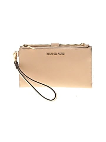MICHAEL Michael Kors Leather Wristlet (view 1)