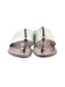 Andre Assous Silver Flip Flops Size 8 - photo 2