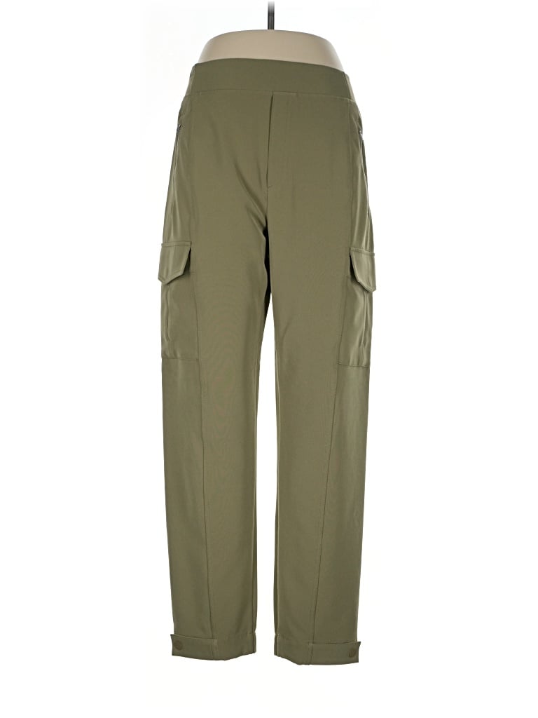 Pre-owned Athleta Cargo Pants In Green