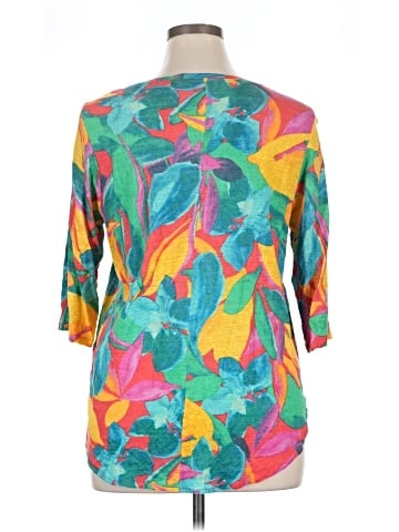 Tahari 3/4 Sleeve T-Shirt (view 2)