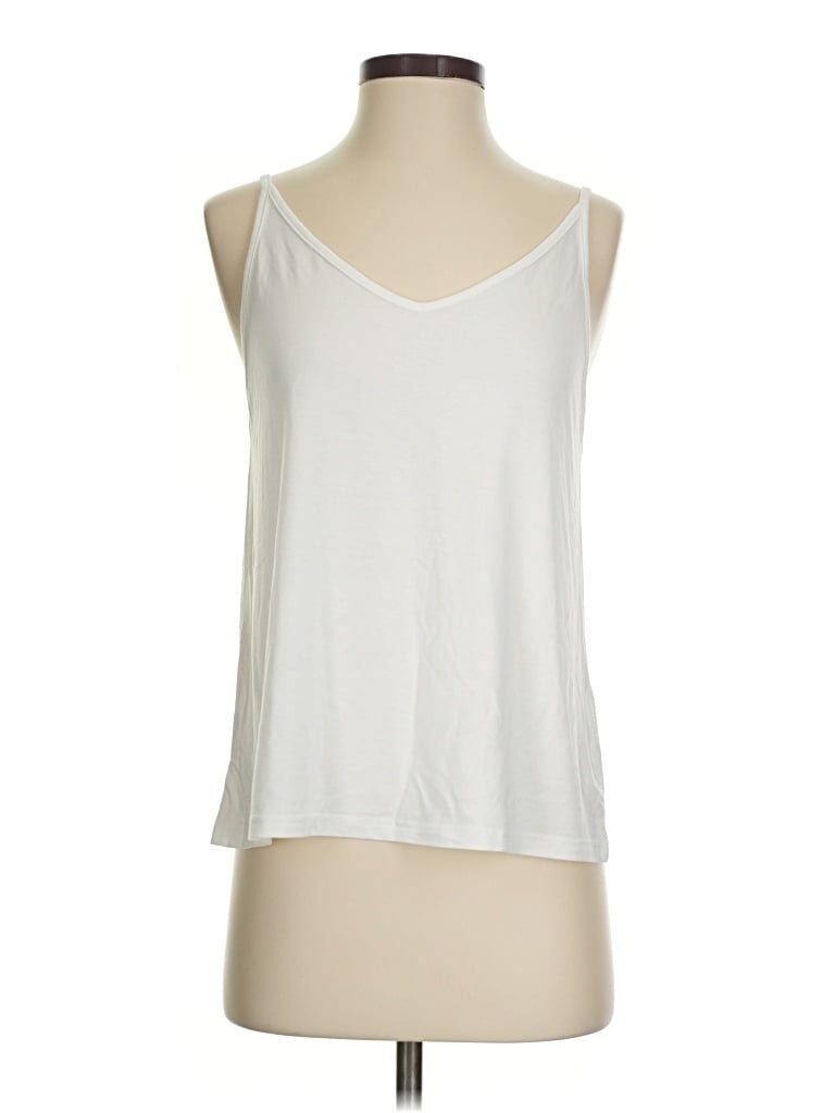 Pre-owned Zeagoo Tank Top Ivory Halter Neckline Tops