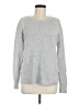 Ann Taylor LOFT Solid Silver Pullover Sweater Size M - photo 1