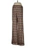 Trina Turk 100% Polyester Chevron-herringbone Brown Casual Pants Size 10 - photo 2