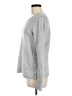Ann Taylor LOFT Solid Silver Pullover Sweater Size M - photo 5