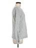 Ann Taylor LOFT Solid Silver Pullover Sweater Size M - photo 4