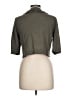 Moth Gray 3/4 Sleeve Blouse Size L - photo 2