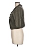 Moth Gray 3/4 Sleeve Blouse Size L - photo 5