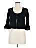 BCX 100% Acrylic Black Cardigan Size M - photo 1