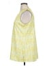 Lulu-B Yellow Sleeveless Blouse Size XL - photo 5
