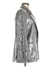 Jason Wu Metallic Silver Blazer Size M - photo 4