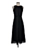 Ann Taylor 100% Polyester Black Cocktail Dress Size 0 - photo 1