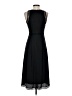 Ann Taylor 100% Polyester Black Cocktail Dress Size 0 - photo 2