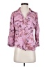 Pilcro 100% Viscose Floral Pink 3/4 Sleeve Blouse Size S - photo 1