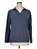 Assorted Brands Blue Long Sleeve Top Size XL - photo 1