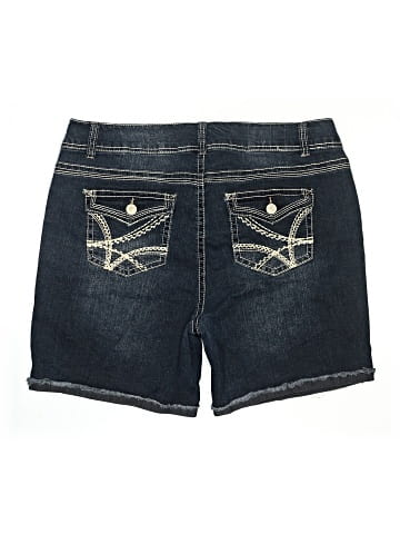 Wallflower Denim Shorts (view 2)