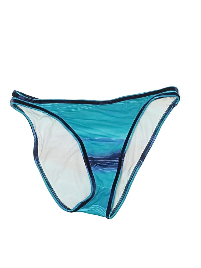 Pre-owned Jantzen Swimsuit Bottoms In Blue