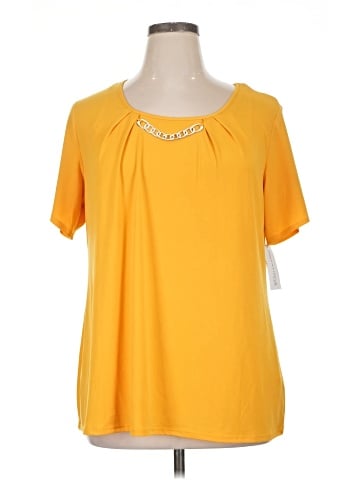 Notations Short Sleeve Blouse (view 1)