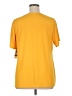 Notations Yellow Short Sleeve Blouse Size 1X - photo 2