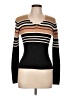 North Crest 100% Cotton Stripes Black Pullover Sweater Size 10 - 12 - photo 1
