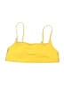 Athleta Yellow Swimsuit Top Size M - photo 1