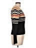 North Crest 100% Cotton Stripes Black Pullover Sweater Size 10 - 12 - photo 4