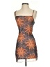 Unbranded Tropical Orange Cocktail Dress Size XS - photo 1