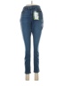 L.L.Bean 100% Tencel Argyle Blue Jeggings Size 6 - photo 1