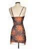 Unbranded Tropical Orange Cocktail Dress Size XS - photo 2