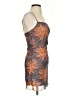 Unbranded Tropical Orange Cocktail Dress Size XS - photo 4