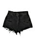 Shein Black Denim Shorts Size S - photo 1